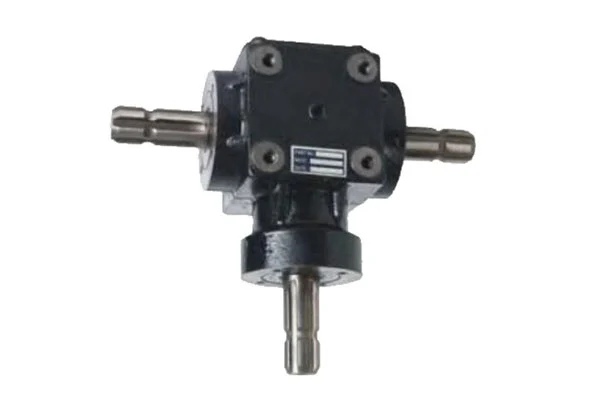 How do you maintain and lubricate a bevel gearbox?