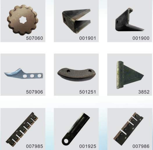 G213508 Forged Knife Guard for Agricultural Combine Harvester HRC52-56