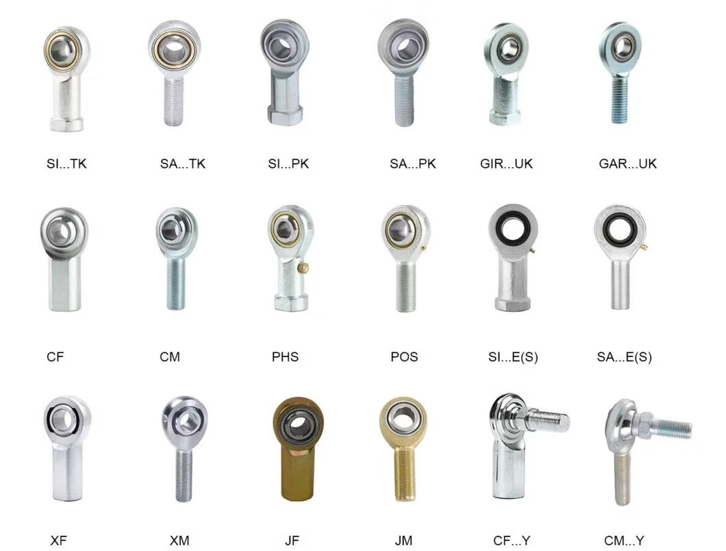 GAR...C GAR..ET 2RS Series Steel Joint Rod End with Left or Right Hand Female Thread GAR6C GAR30C