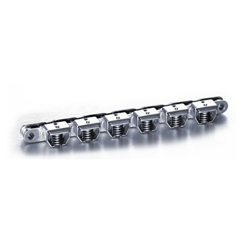 Standard Frame Clamp Type 10B1GC-B Stainless Steel Gripper Roller Chains for Form Fill and Vacuum Seal Wrapping Applications