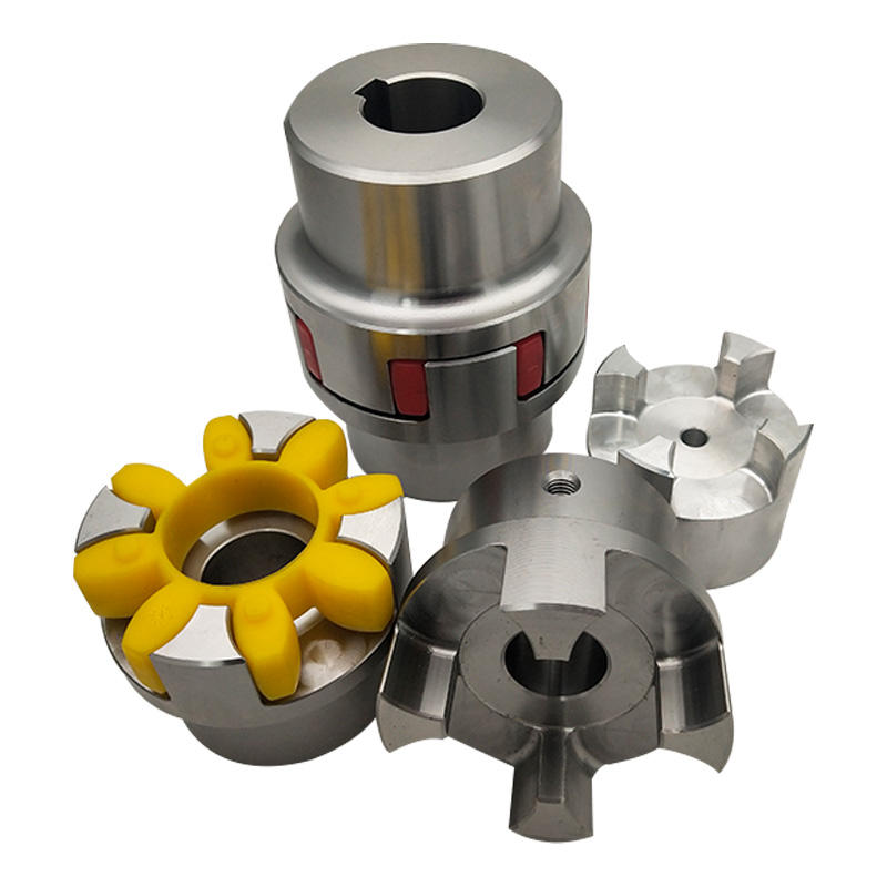 Flexible Spider Couplings Zero Backlash Elastomer Insert Elastic Jaw Servo Insert Couplings Flexible Shaft Coupling