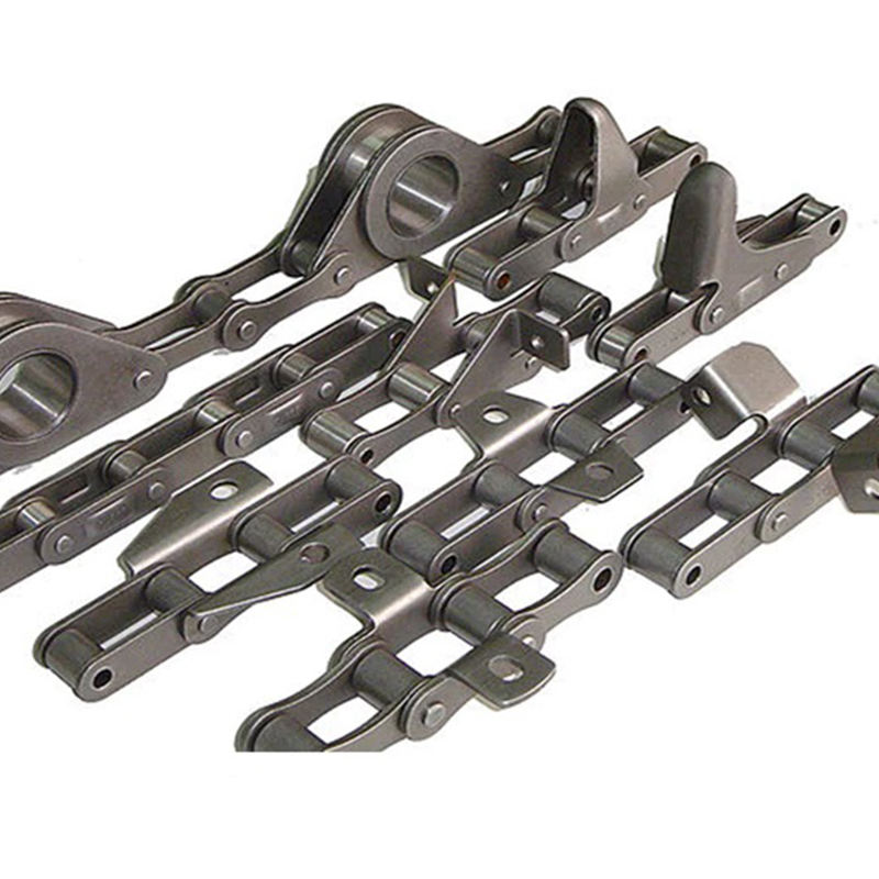 China High Quality Steel Conveyor Roller Chain Ca550 Agricultural Chain with Attachments Ca550 Agricultural Roller Chain