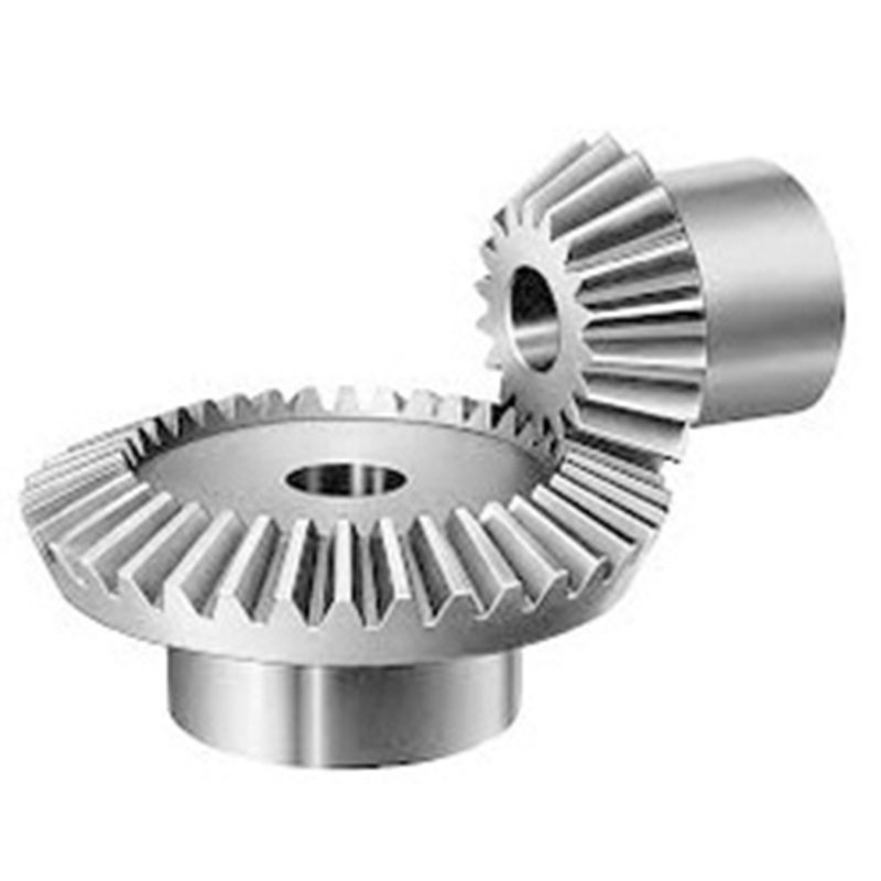 High Precision Spiral Helical Bevel Gear 90 Degree Wear Resistant Arc Equal Diameter Bevel Gear