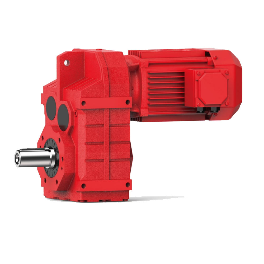 R67 R77 R87 series hard surface bevel reducer helical gearbox reduction gear box power transmission motor reducer