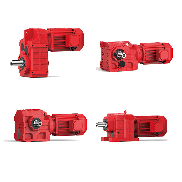 R F K S Series Parallel Shaft Inline Gear Box Speed Reducer Reducer Worm Bevel Helical Geared Motor Gearbox