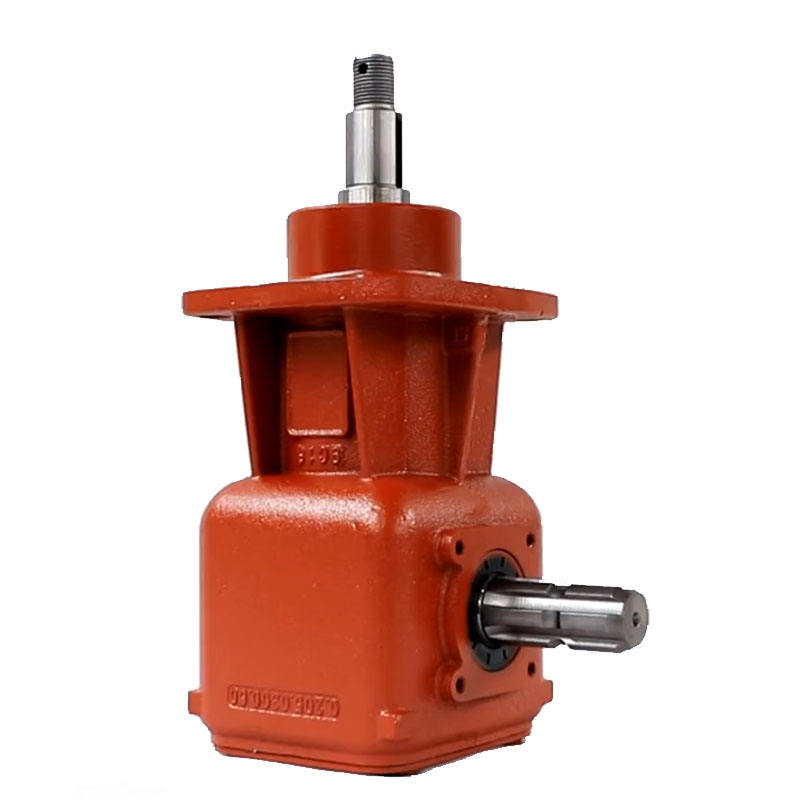 Bevel Gearboxes Petrol Engine Tiller Speed Adjustable Reducer PTO Agricultural Right Angle Gearbox for Lawn Mowers Machinery