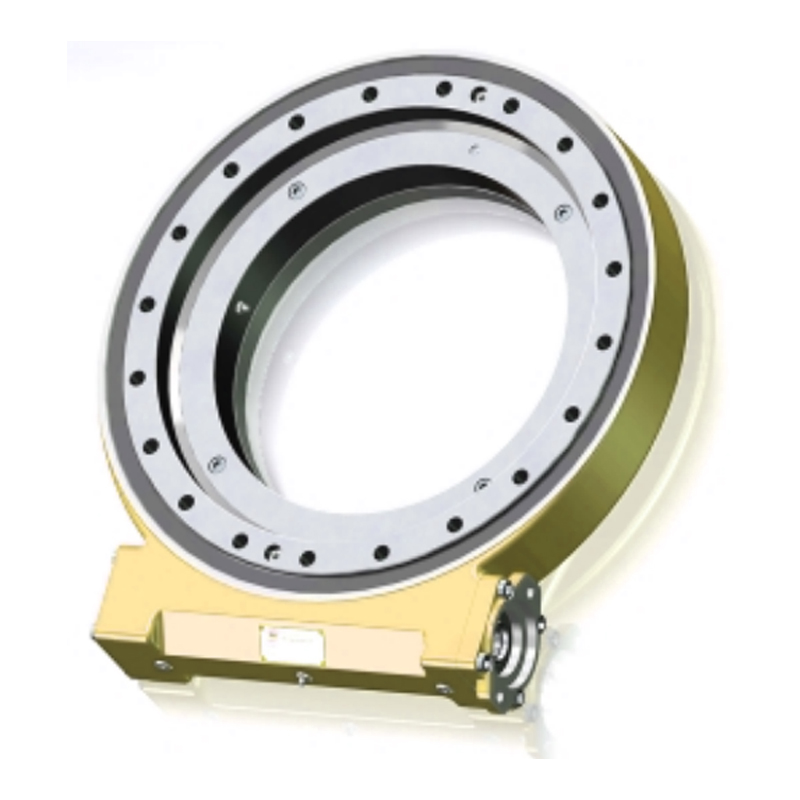 JS17 Ratio 104:1 Slewing Drive Gearbox Reducer Gear Slew Drive for Beam Carrier Fog Cannon Truck Crane