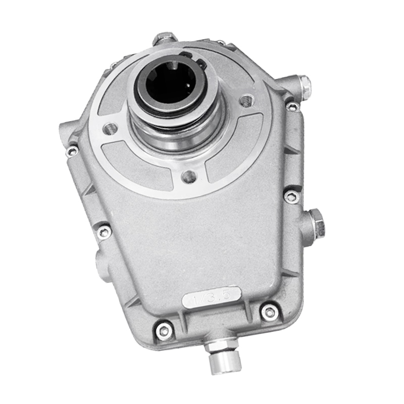 KM7004 Series Tractor Hydraulic Pump PTO Speed Increaser Aluminium Pto Multipliter Gearbox