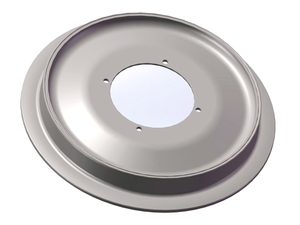 1024 Series ER7 Metro Wheels for Subway Rail Transit with ENB262 Standard