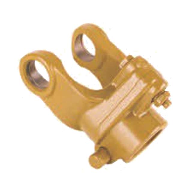 Factory High Quality Zhejiang Jiukai Ever-power Drive Shaft PTO 8.05.01B Double Push Pin Spline Yoke Green Spraying