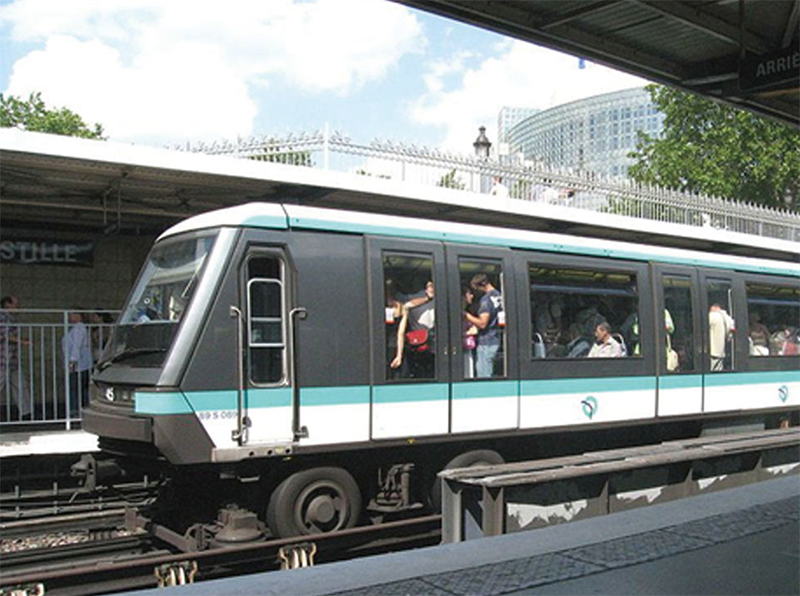 1024 Series ER7 Metro Wheels for Subway Rail Transit with ENB262 Standard