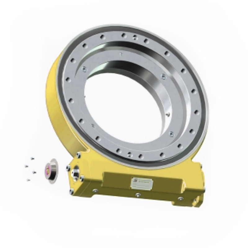 JS14 Ratio 85:1 Slewing Drive Gearbox Gear Reducer Slew Drive for Beam Carrier Fog Cannon