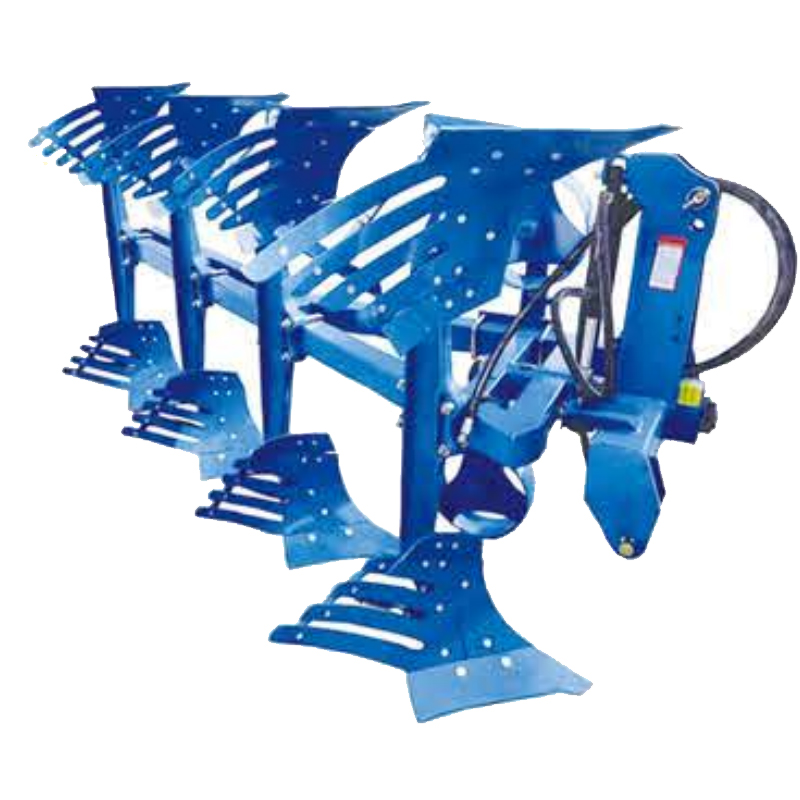 Agricultural 1SLF Series Tractor Hydraulic Reversible Moldboard Plow Plough With Slatted Bodies