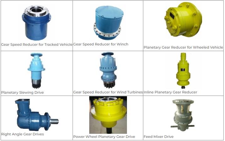 300 Series Inline Planetary Gear Drives Speed Reducer Gearbox Replacement of Bonfiglioli  301L1 301L2 301L3 301L4