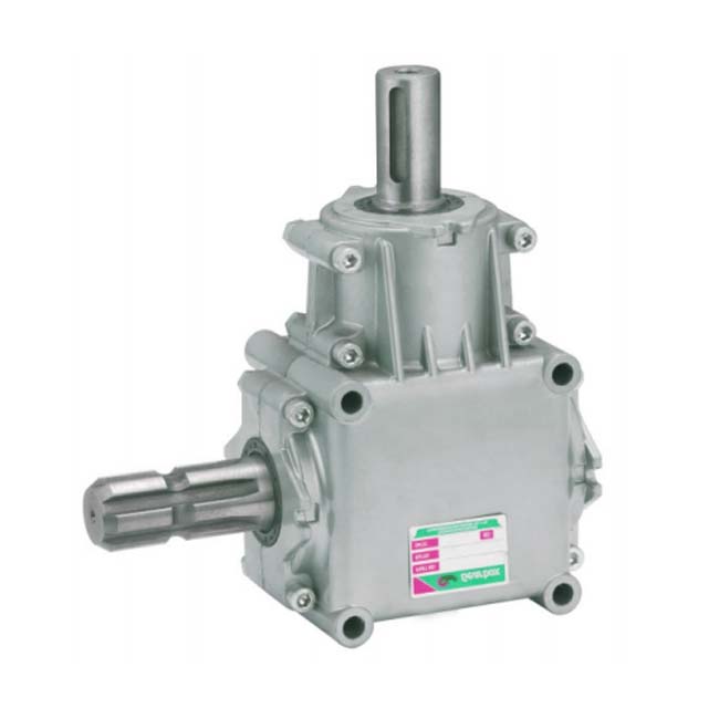 Aluminum Box 540rpm Ratio 1 1 90 Degree PTO Transmission Miter Bevel Fertilizer Spreader Agriculture Gearbox for Seeders