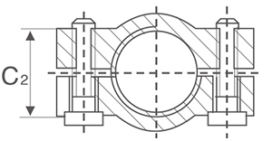 GAR...C GAR..ET 2RS Series Steel Joint Rod End with Left or Right Hand Female Thread GAR6C GAR30C
