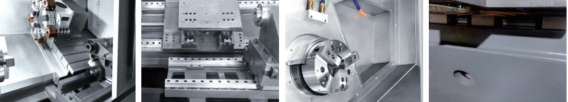 T Series Servo Turret Cnc Lathe Cnc Center Machine