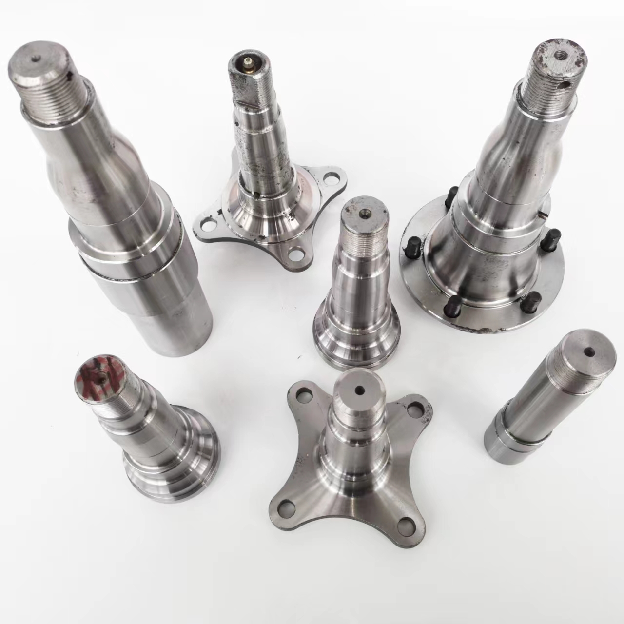 Camper Axle Trailer Parts Forging Drop Spindle 3500 lbs7500 lbs Drop Type Axle Spindle