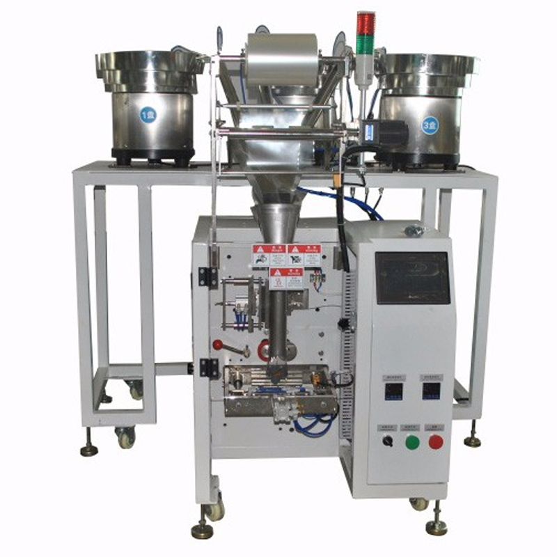 Fully Automatic Three Four Disc Screw Vibrating Tray Packaging Machine