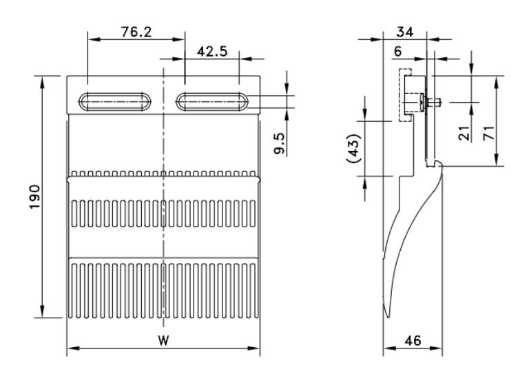 Flat Belt Dynamic Transfer Finger Plate for Conveyor Belt Chain Mesh