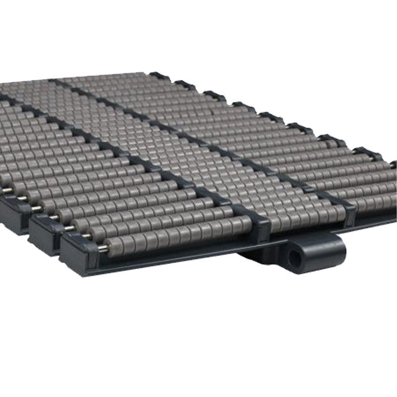 823 Heavy Duty Sideflex Run Single  Hinge Magnetic Curved Roller Chain
