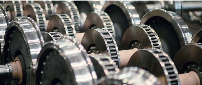 840B Series CL60 Metro Wheels for Subway Rail Transit