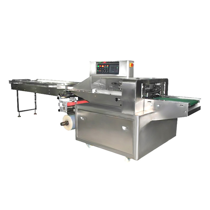 Roll up and Down Film Rotary Bottom Paper Packaging Machine for Biscuits Snacks Bulk Items Packaging