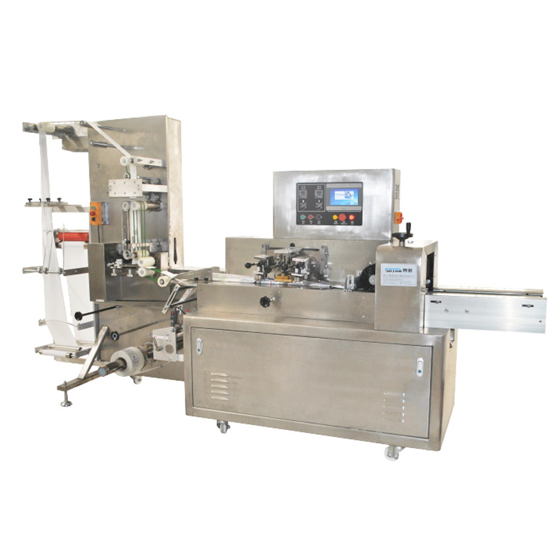 350X (5) Wet Wipes Tissue Automatic Cutting and Packaging Machine