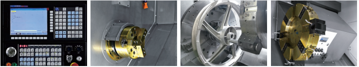LG Series Hub Disc Cnc Lathe for  Noncircular Curve Machining.