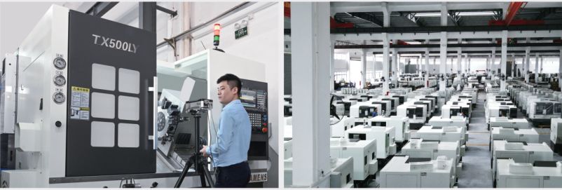 TST Series Dual Spindle Cnc Lathe Cnc Machine Center