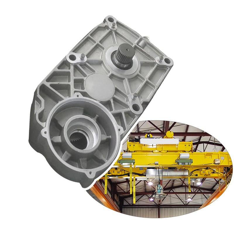 Heavy-Duty Industrial Gear Reducer Overhead Crane Hoist Gearbox for Girder Gantry Cranes Cross Lifting Travel