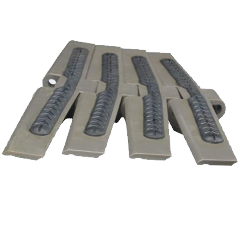 823 Single Hinge Magnetic Turning Sideflex Run Top Rubber Chain