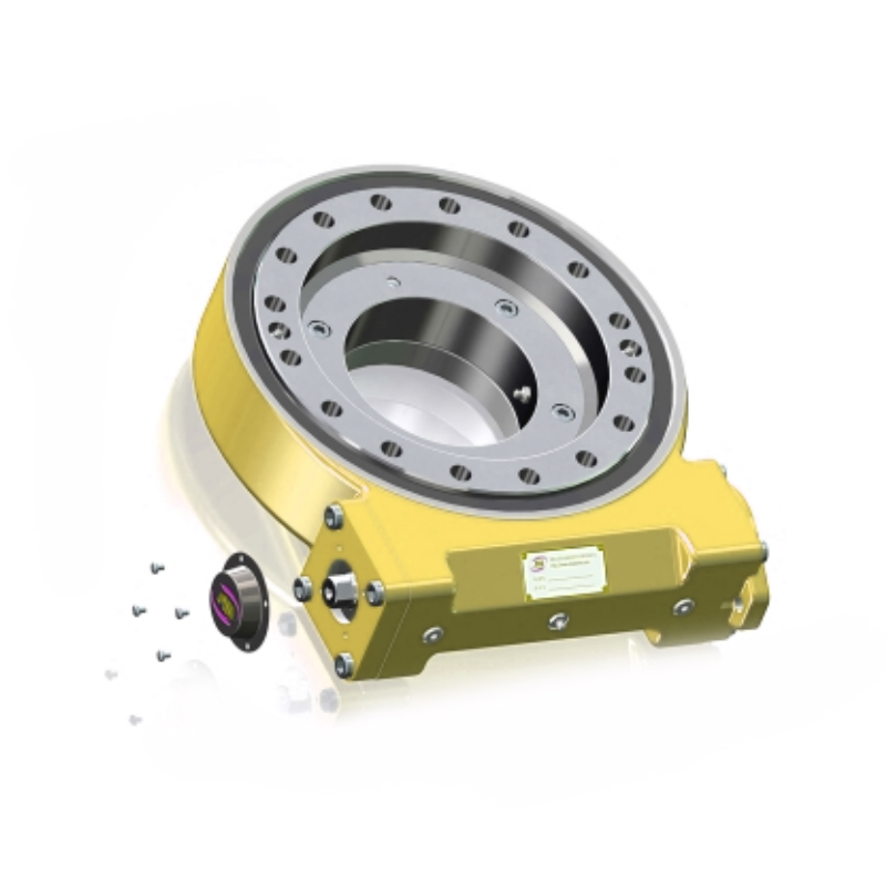 JS9 Ratio 61:1 Slewing Drive Gearbox Reducer Gear Slew Drive for Crane Aerial Work Truck