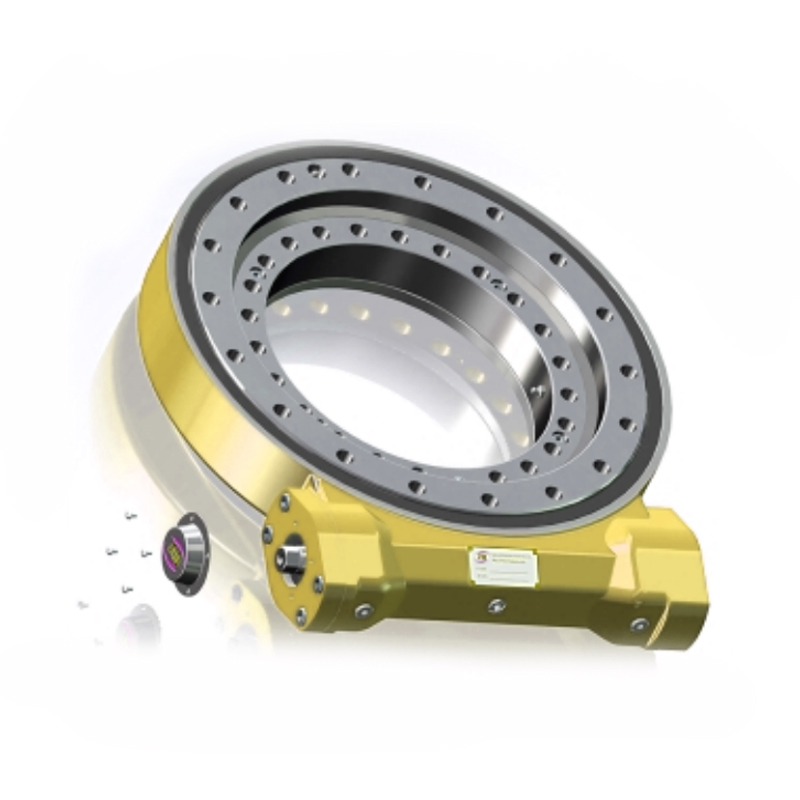 JE14 Ratio 86:1 Slewing Drive Gearbox Reducer Worm Gear Slew Drive