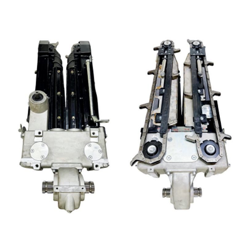 Aluminum Agricultural Corn Ear Picking Rack Assembly Gearbox for Corn Combine Harvester