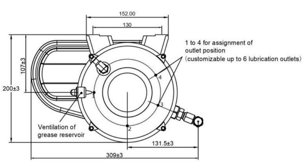 Electric / Rotating Drive Piston Oil Lubrication Pump for AG-CO MF RB3130F Baler  Replacement of 10138503/AZU/AZUL