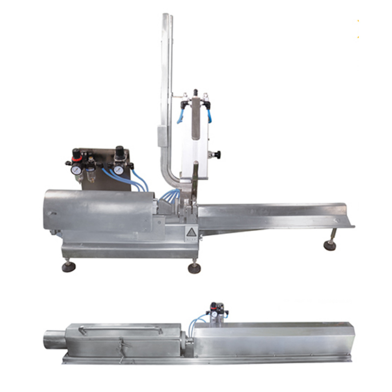 QDDK Pneumatic Tensioning Punch Machine for Forming Pork Beef Mutton Rolls Filling Ham Sausages
