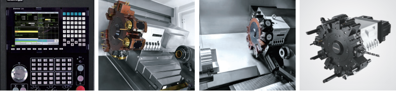 TX Series Power Turret Turning Milling Compound CNC Machine Tool Lathe Without Y-Axis