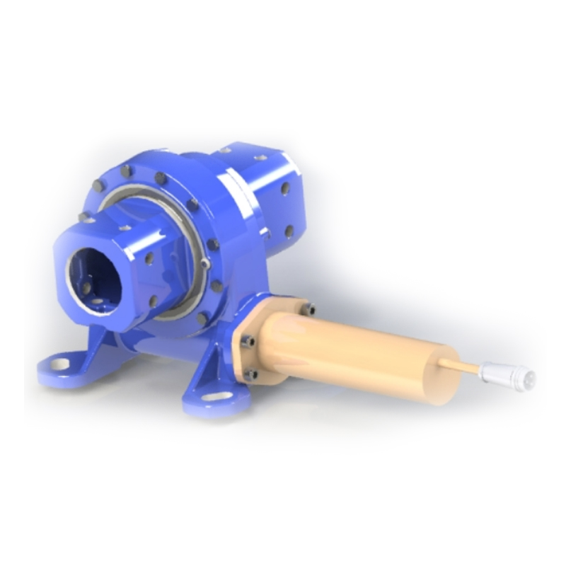 JV5 Series Ratio 55:1 Solar Energy Photovoltaic Panels Slew Gear Slewing Drive Gearbox Reducer