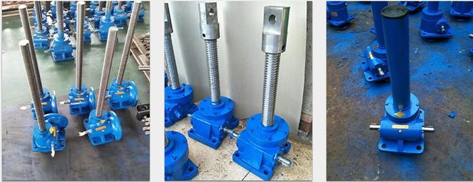 Ball Thread Rod Mechanical Hydraulic Lift Elevator Scaffolding Gearbox Electric Worm Gear Screw Jack for Construction Jump Form