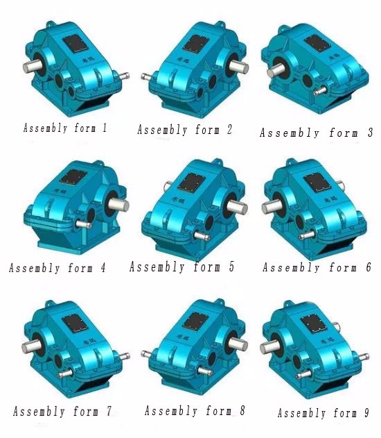 JZQ ZQ Series Hydraulic Motor Gear Reducer Gear Box Hydraulic Reducer Jzq650 Speed Reducer for Winch