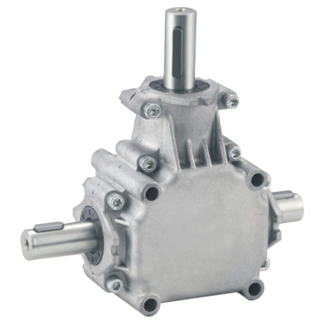 Aluminum Box 540rpm Ratio 1 1 90 Degree PTO Transmission Miter Bevel Fertilizer Spreader Agriculture Gearbox for Seeders