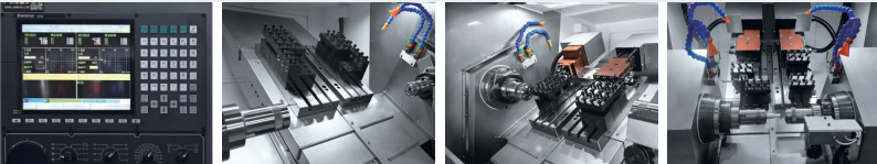 TST Series Dual Spindle Cnc Lathe Cnc Machine Center