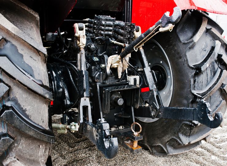 Tractor Front Hitch System Top link 3 Point Linkage kit For CAT1 CAT2 Trailer Agricultural Spare Parts