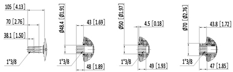 KM6002 Series Pump Over Gear PTO Speed Increaser Aluminium Multiplier  Gearbox  for Tractor Hydraulic Pump