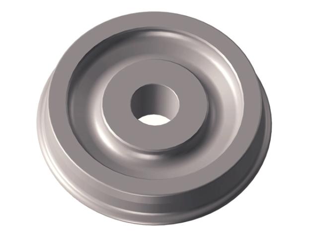 650 Series CL60 Industrial Mining Rail Wheels for Railway Port Metallurgical Engineering