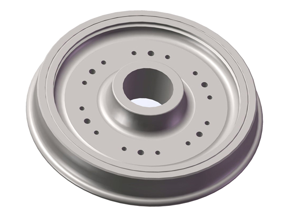 840B Series CL60 Metro Wheels for Subway Rail Transit
