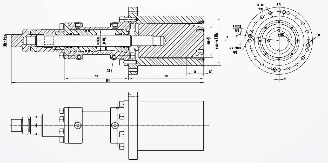 Heavy-Duty Precision Wind Power Series Cylinder
