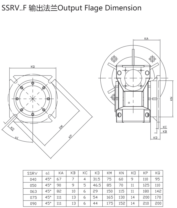 Corrosion Resistant SSRV063 Stainless Steel Gear Wheel Reduction Motor Drive Speed Reducer Worm Gearbox