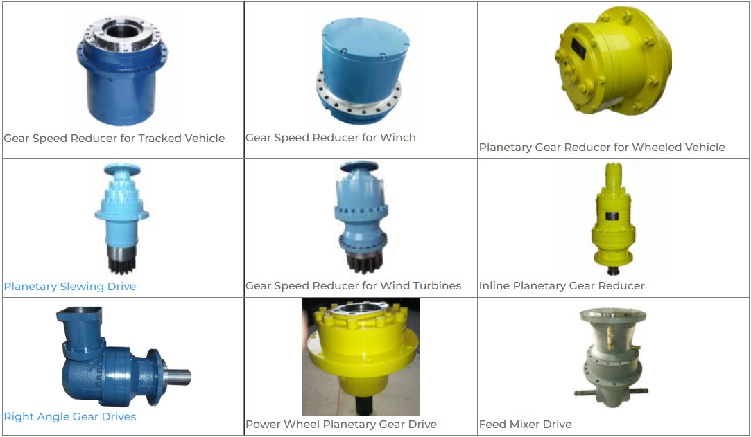 CTD Planetary Gearbox Wheel Drive Replacement of Brevini Riduttori CTD1020 CTD2051 CTD2100 CTD3150 CTD3200 CTD3300 CTD3500
